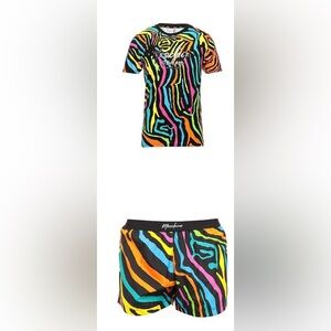 Moschino set Multicolor Zebra Print